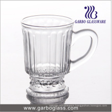 4oz Engraved Glass Tea Cup